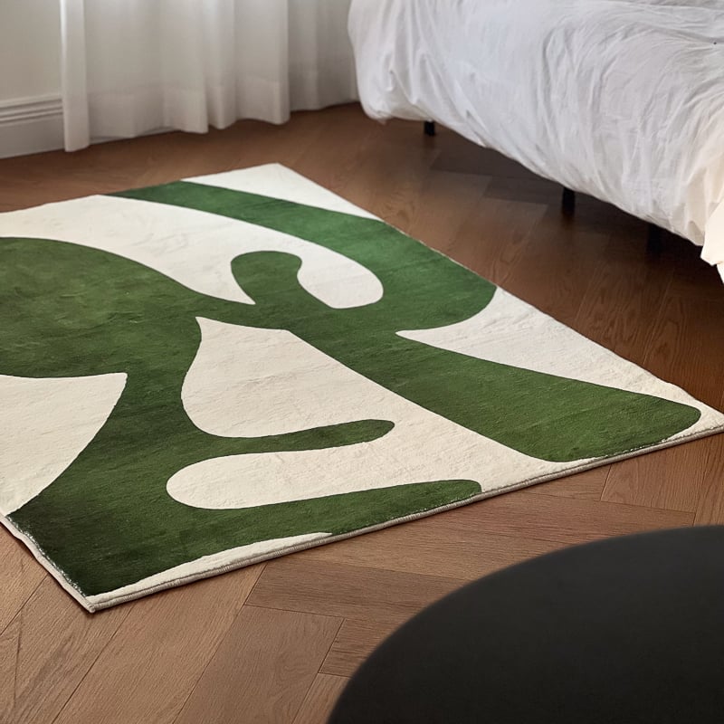 rug-03059 ラインアート ラグ 120cm×160cm | ART OF BLACK