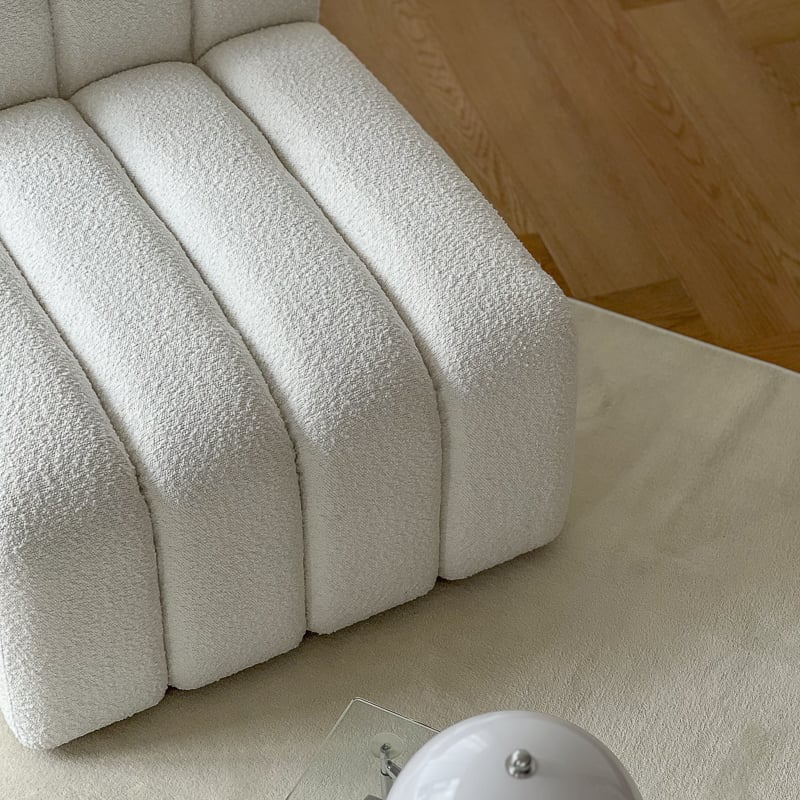 sofa-03003 受注販売 ブークレ モジュールソファ オフホワイト sofa-03003 受注販売 ブークレ モジュールソファ オフホワイト