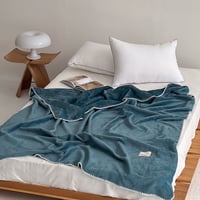 【一部予約商品】　blanket-03048　カラーワッフル リバーシブル ブランケット 200×150