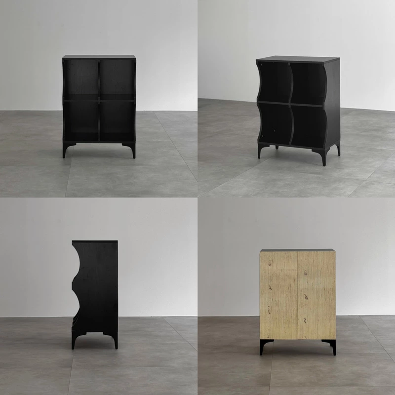 rack-03097 カーブ ディスプレイラック ブラック | ART OF BLACK