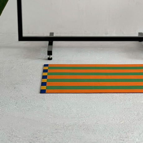 予約販売6月下旬～7月上旬頃発送予定　mat-03085　ストライプ 珪藻土入り バスマット 40cm×60cm