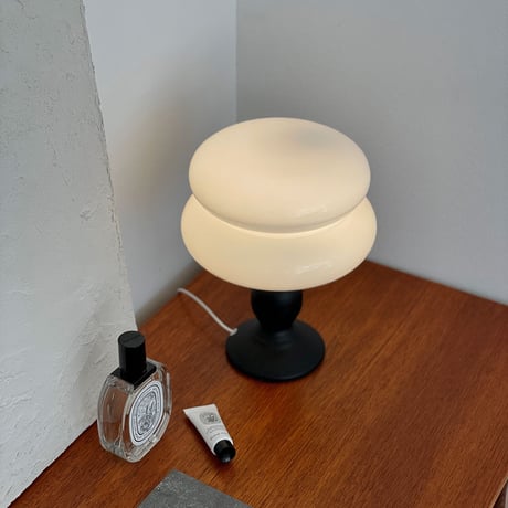 予約販売6月下旬～7月上旬頃発送予定　light-03241　USB ガラスシェード バイカラー テーブルランプ LED