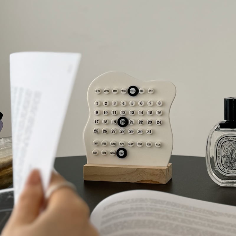 ヴィンテージ 卓上 万年 カレンダー 西ドイツ arlac社 ヴィンテージ