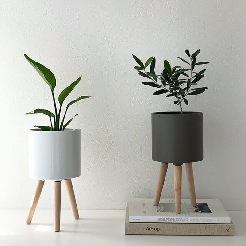 C04 かたかっ プランター 木製プランター ウッドプランター スタンド  