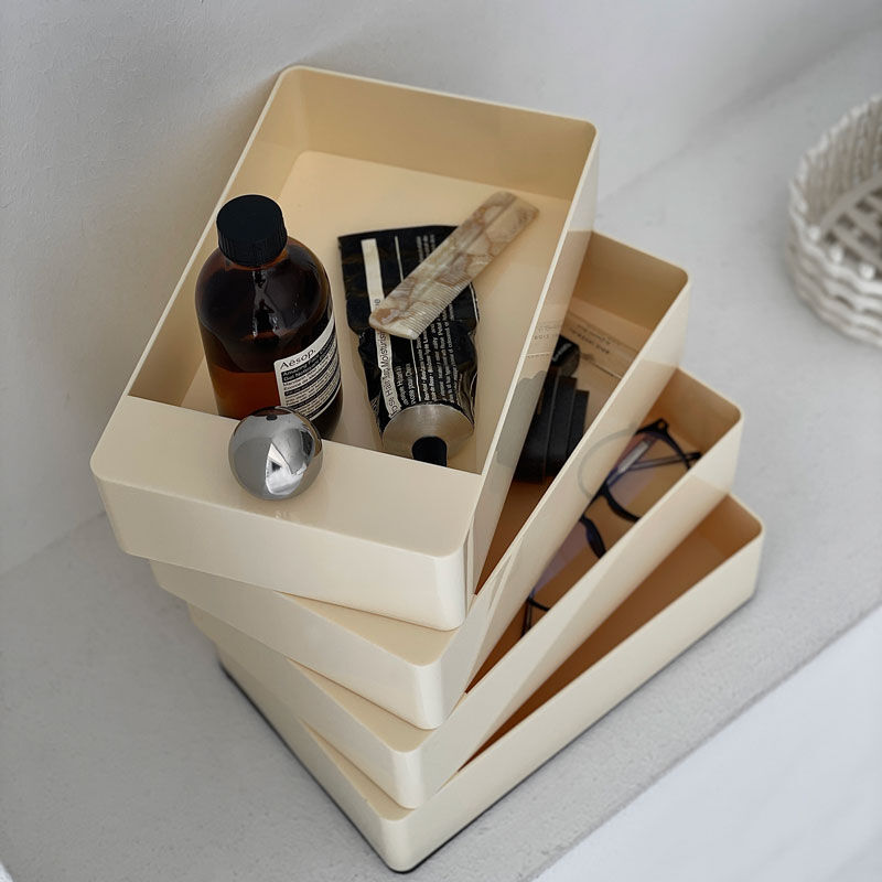 box-03032 4段 スライド収納ケース シルバーボール 360度回転 | ART OF