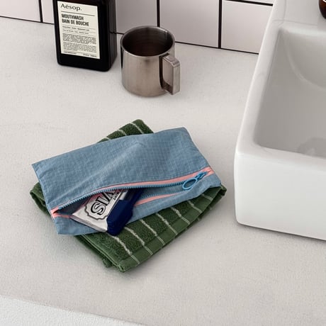 pouch-03005　RIPSTOP NYLON マルチポーチ ペンケース