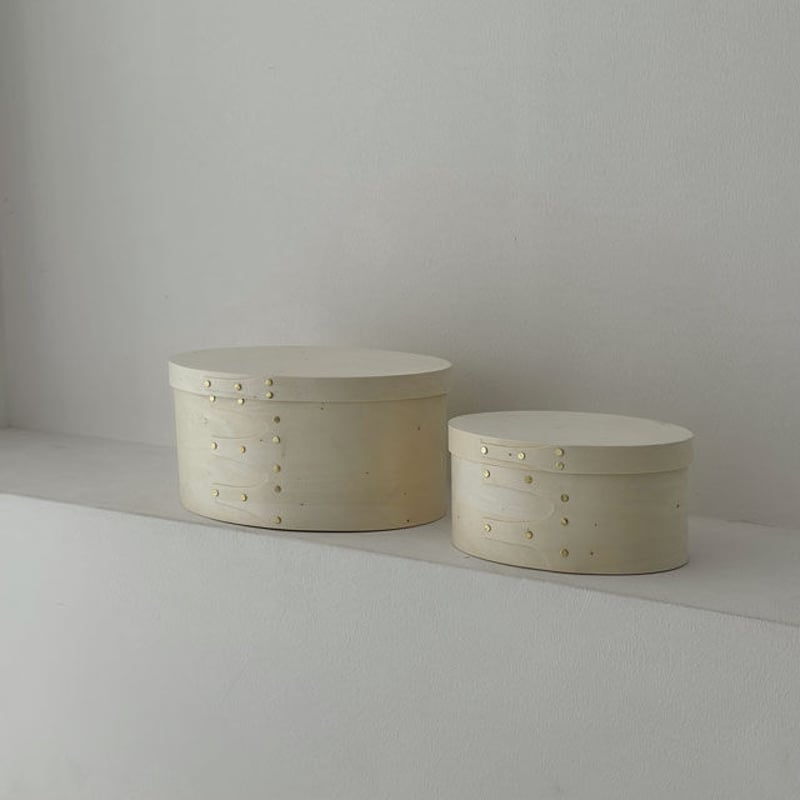 box-03011 大中2個セット 天然木 SHAKER BOX シェーカーボックス 無