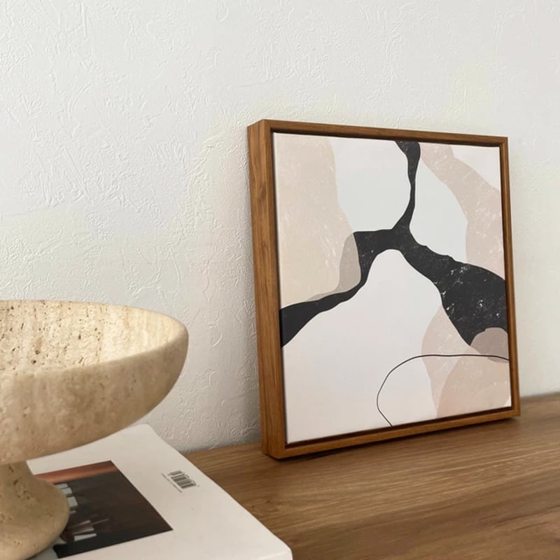 poster-03010 Rougir アートポスター フレーム付き 30×30cm |