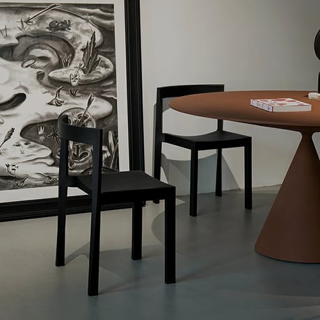 chair-03083　Mobius legs Chair スタッキングチェア