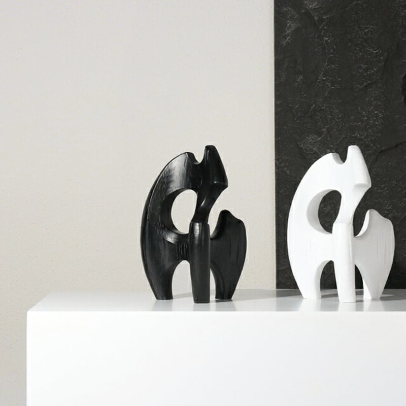 erosion オブジェ【ART OF BLACK】 Black Sand Reflections