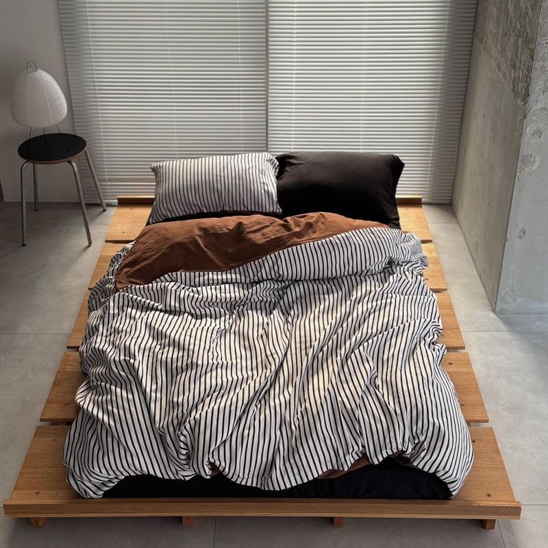 予約販売12月中旬～12月下旬頃発送予定 beddingsets-03127 stripe×b