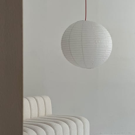 light-03320　レッドコード Rice Paper Shade 40cm 50cm 60cm ホワイト 和紙 ペンダントライト