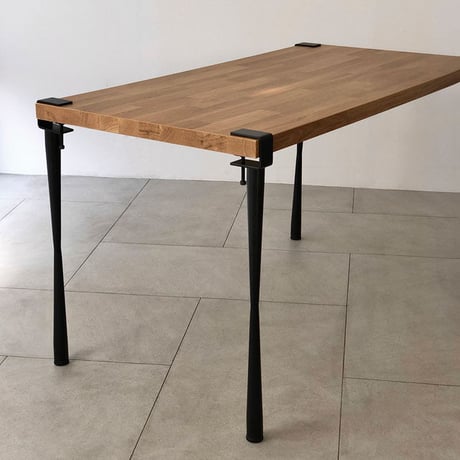 table-03070　Constriction 4本set クランプ アイアンレッグ テーブル脚 高さ71cm
