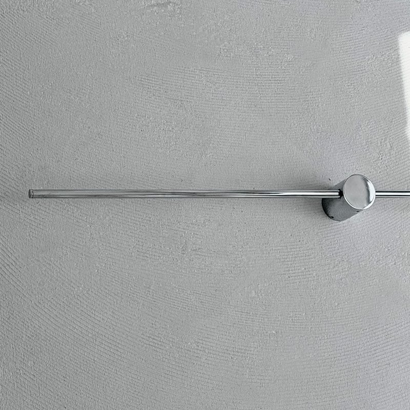wall-03054 シルバー スライド ライン タオルハンガー 60cm / 80cm |