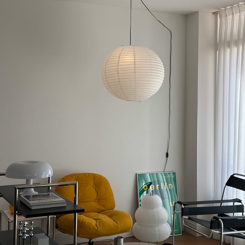 light-03356 4mコード コンセント式 Rice Paper Shade 和紙 ペン