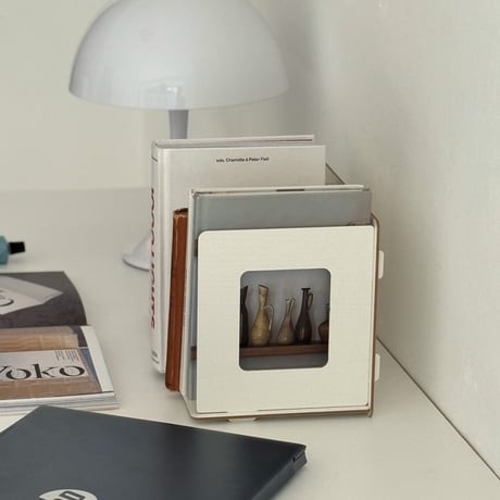 magazinerack-03039　木目調 ブックスタンド