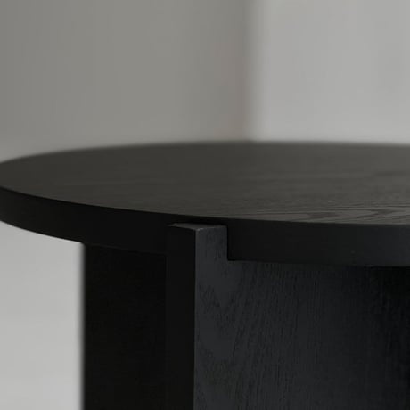 予約販売7月上旬～7月中旬頃発送予定　table-03078　geometric ブラック サイドテーブル