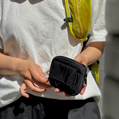 予約販売6月下旬～7月上旬頃発送予定　wallet-03002　ナイロン ZIP スクエアウォレット 財布