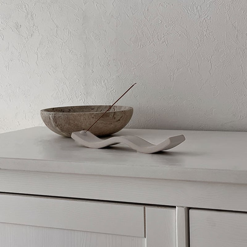 incenseholder-03051 wave インセンスホルダー お香立て | ART O