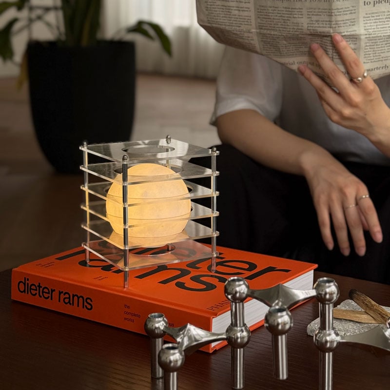 light-03385 レイヤードアクリル テーブルランプ | ART OF BLACK