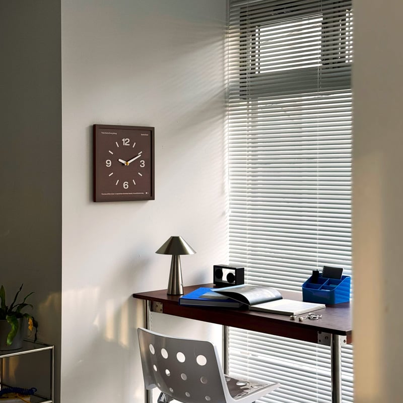 予約販売12月上旬～12月中旬頃発送予定 clock-03113 Brown / Green