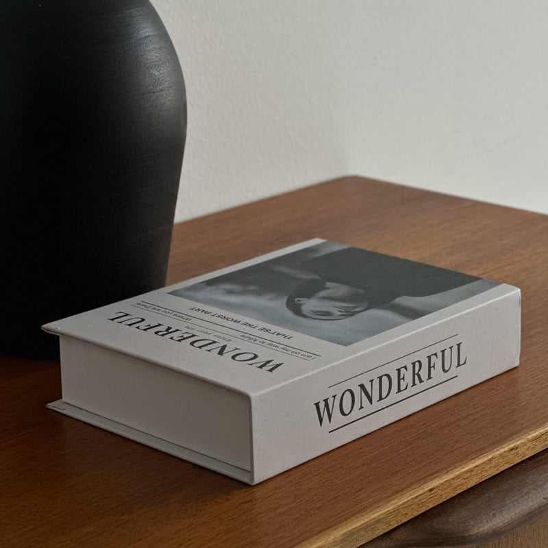 book-03013 ブック型収納BOX 15.5cm×22cm | ART OF BLACK