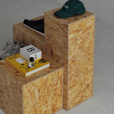 box-03066　受注販売　OSB合板 ディスプレイボックス