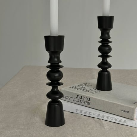 candle-03097　abacus ウッド キャンドルスタンド