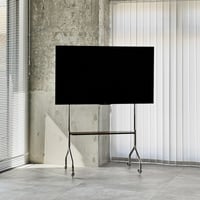 予約販売7月下旬～8月上旬頃発送予定　stand-03002　ステンレス キャスター付き テレビスタンド