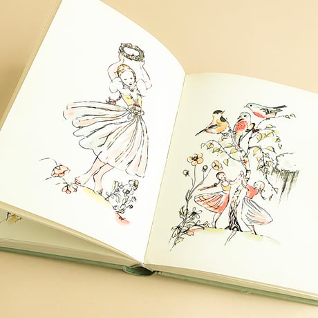 「チェコの１年 - 春」カレル・スヴォリンスキー（Karel Svolinsky） 絵　1951年