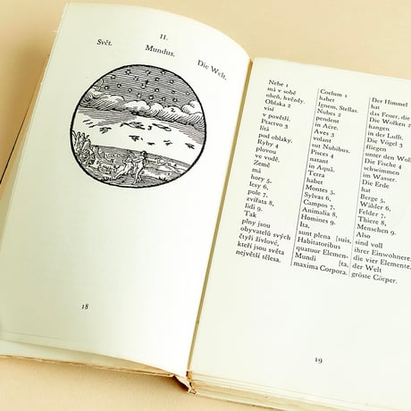 『Orbis sensualium pictus（世界図絵）』　J.A.コメニウス 著　1942年