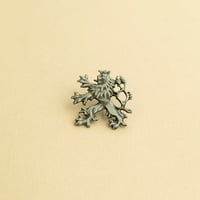 チェコ　ライオンの紋章　ピンバッジ