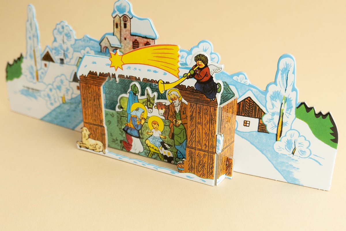 ヨゼフ・ラダ 絵 クリスマス飾り キリスト降誕シーン | SYSLOVBOOKS