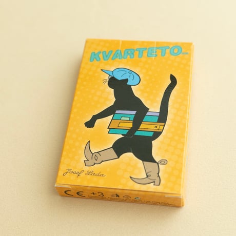 ヨゼフ・ラダ イラスト　カードゲーム　Kvarteto