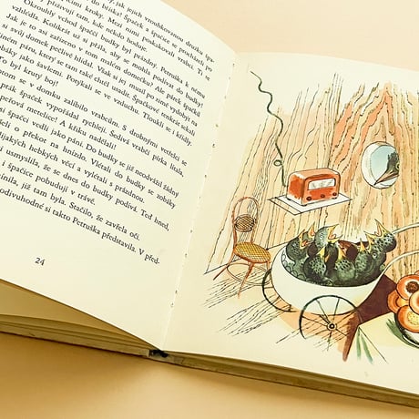 『Nespokojeny kralicek』カレル・スヴォリンスキー（Karel Svolinsky） 絵　1962年