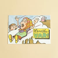 チェコのぬり絵　デッドストック『Hrnečku, vař!』（まほうのなべ）