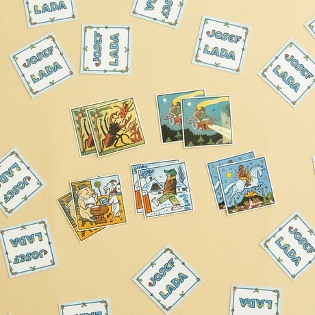 ヨゼフ・ラダ　カードゲーム　PEXESO（神経衰弱）
