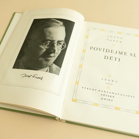 『POVIDEJME SI, DETI』  ヨゼフ・チャペック（Josef Capek）　1954年（初版）