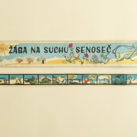 ZABA NA SUCHU SENOSEC　チェコアニメ　セル画　Vilma Leskova 絵