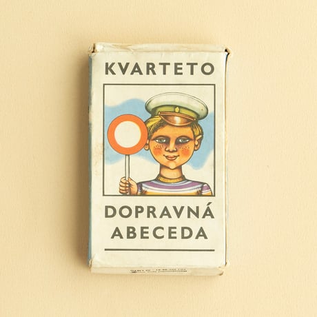 交通ルールカードゲーム　Kvarteto  フランティシェク・フォルティーン（Frantisek Foltyn）絵