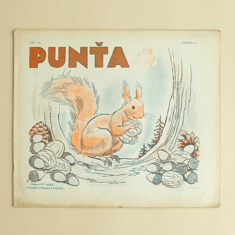 チェコスロバキア　雑誌「PUNTA」　1941年10月23日号　No.119