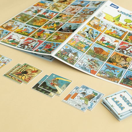 ヨゼフ・ラダ　カードゲーム　PEXESO（神経衰弱）