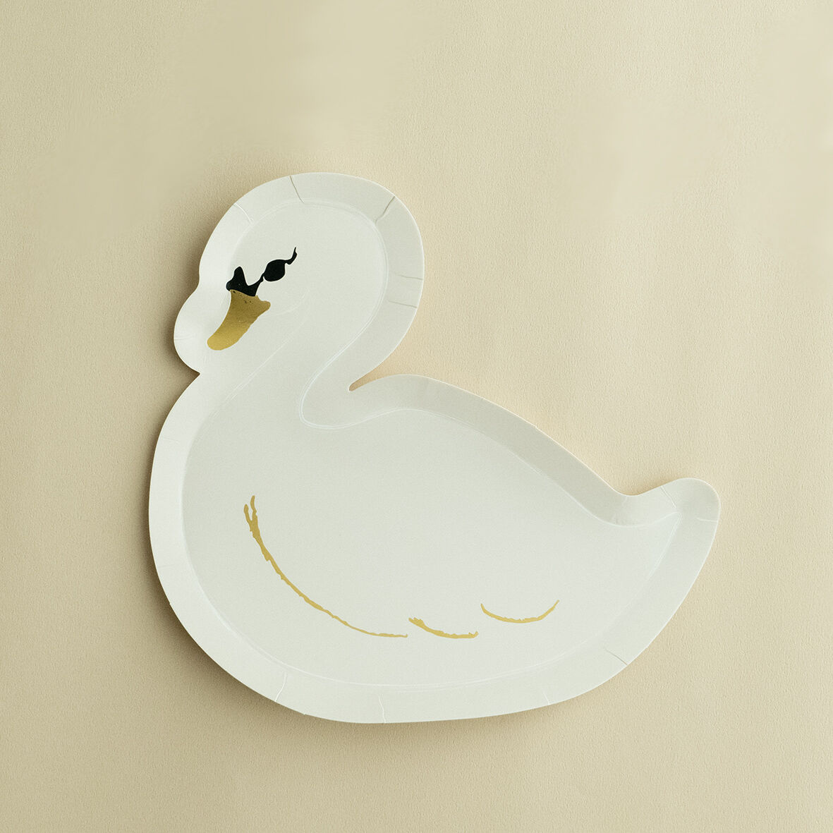 白鳥の形のペーパープレート | SYSLOVBOOKS