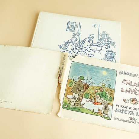 『Chlapec a hvezdy 』ヨゼフ・ラダ（Josef Lada） 絵　1956年