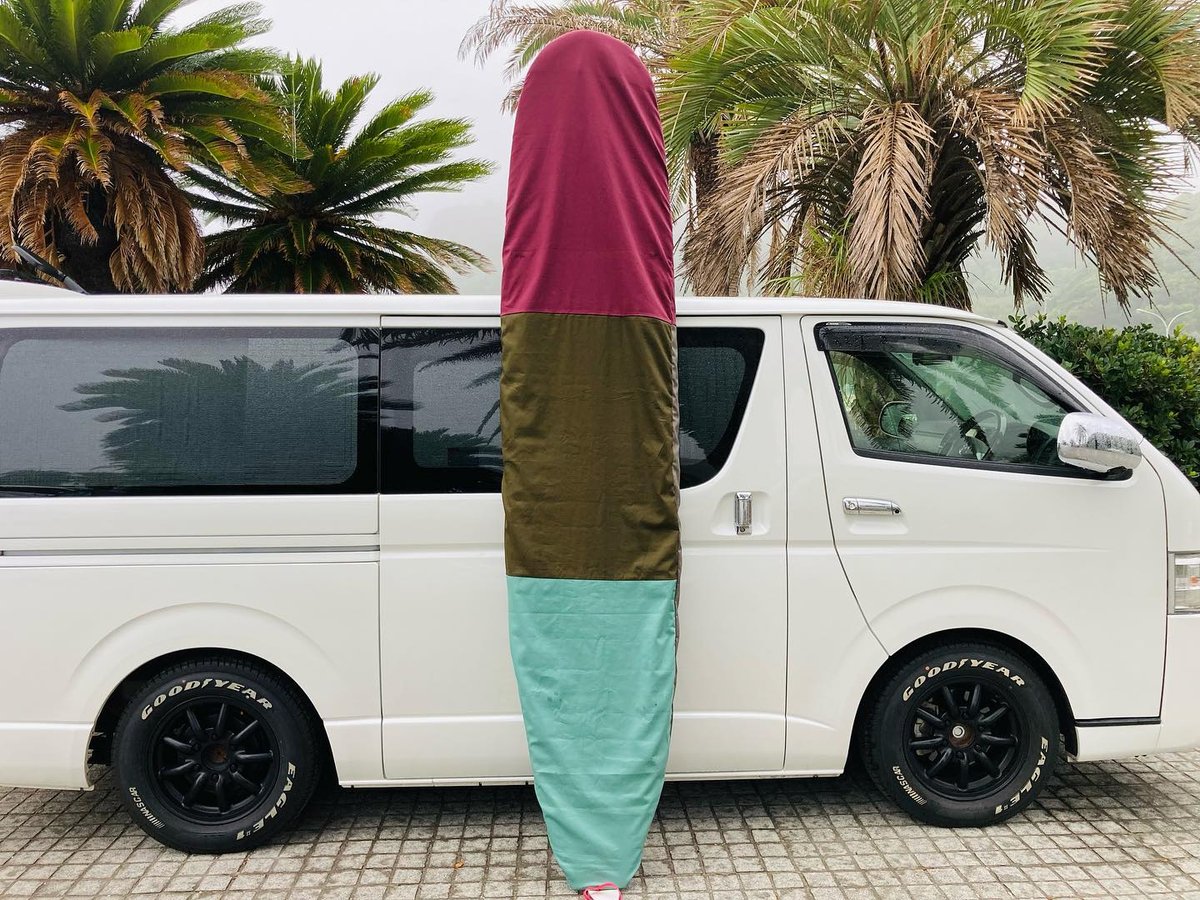 ロングボードケース ノーズパット付きデッキカバー サーフボードケース