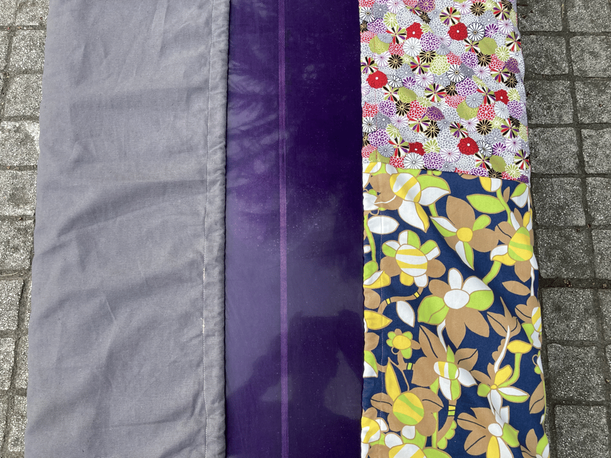 ロングボードケース デッキカバータイプ 裏地無し ハンドメイド