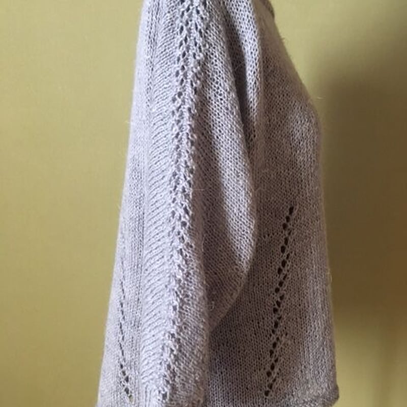 ハンドメイド♪ドルマンスリーブのプルオーバー ドルマンスリーブのプルオーバー | wan-knit's STORE