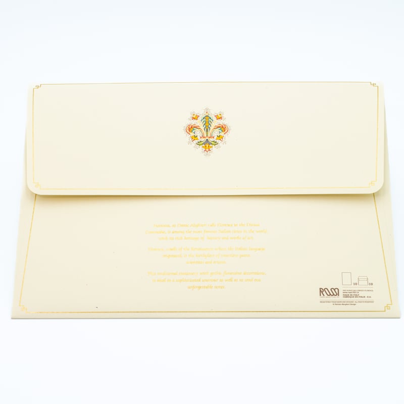 FZN501WG レターセット「フルール・ド・リス」 | ニュークラシック