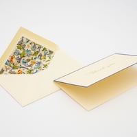 BSC051T サンキューカードセット「バード フィレンツェ スタイル」