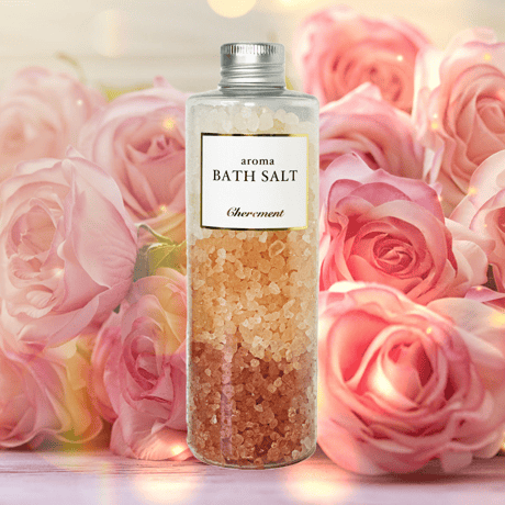 aroma  BATH SALT〈アロマバスソルト〉-ローズの香り-